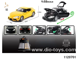 1:32 Alloy RC Car With light and sound