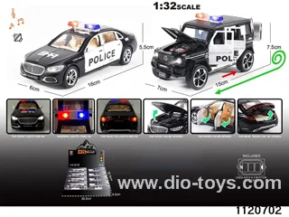 1:32 Alloy RC Car With light and sound