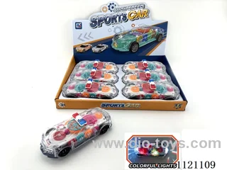 B/O Universal Car W L/M 6PCS