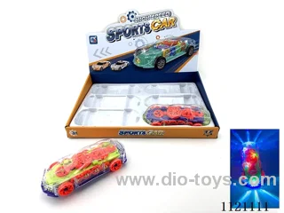 B/O Universal Car W L/M 6PCS