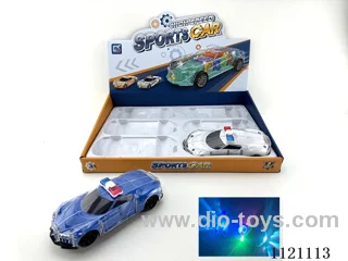 B/O Universal Car W L/M 6PCS