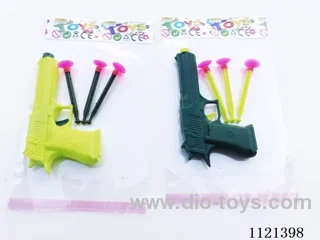Gun with soft bullets