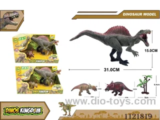 12-inch dinosaur 1PCS 5-inch dinosaur 1PCS coconut tree 1 (solid) 3PCS