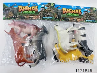 8 "3PCS farm animals (hollow)