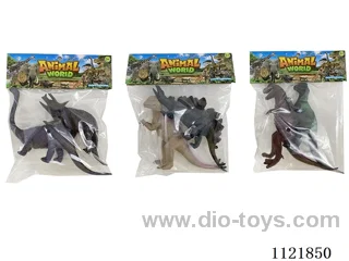 8 inch 2PCS dinosaur (hollow)