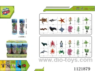 2 inch ocean 6PCS + big coral + water grass + big splash + haystack 12PCS