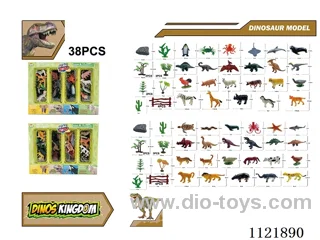 2 "wild +3" dinosaur +3 "ocean +2" poultry 38PCS