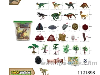 48PCS dinosaur set