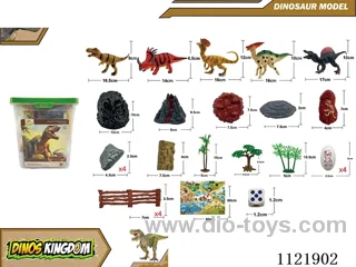 28PCS dinosaur set