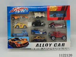 10 1:64 sliding alloy cars