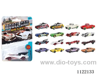 1:64 single suction sliding alloy car