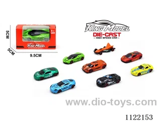 1:68 sliding alloy car