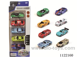 1:64 Alloy Car Sports car Series (5 strips)