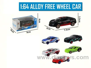 1:64 sliding alloy car