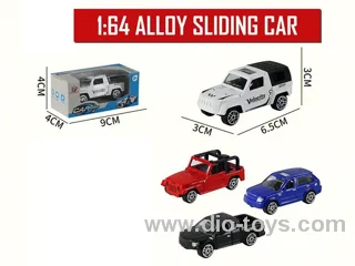 1:64 sliding alloy car