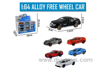 1:64 sliding alloy car