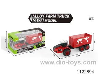 Alloy inertia farmer's container truck
