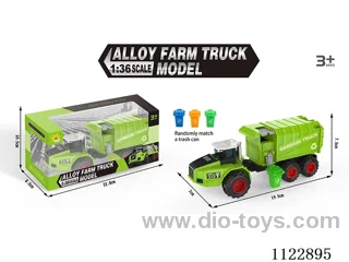 Alloy inertial farmer's sanitation truck