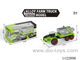 Alloy inertia farmer's dump truck