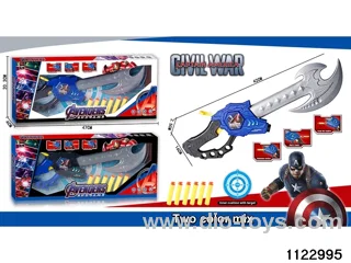 Captain America Man catapult axe