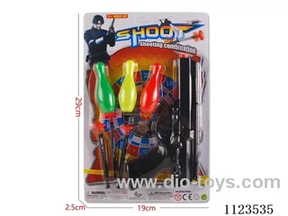 (GCC) Soft bullet gun police set