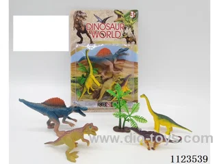 (GCC) PVC Solid Dinosaur
