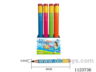 60CM color water cannon /4 color mix /8PCS