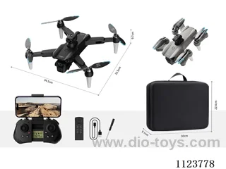 Brushless drone (large size) with camera remote control with LCD screen