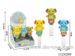 Drumming elephant, bear, dog [can hold sugar]9PCS