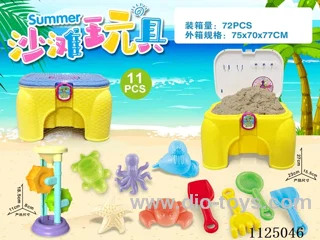 Chair with beach accessories Gaza Drain (11PCS)