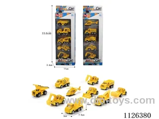 Alloy sliding engineering car