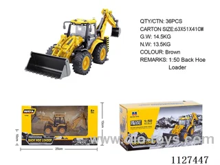 1:50 alloy bidirectional forklift static model