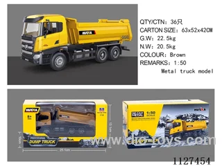 1:50 gold mine truck static model