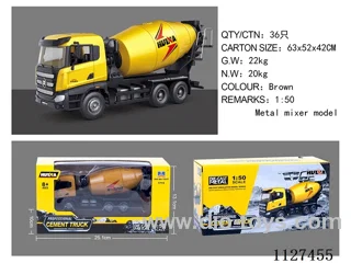 1:50 alloy mixer static model