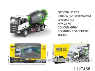 1:50 alloy mixer static model