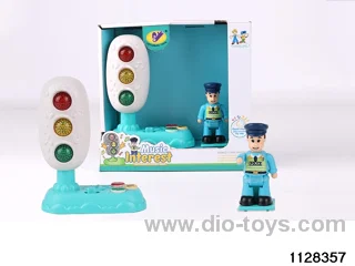 Music traffic light + doll