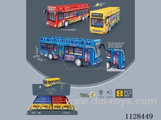 Flash Inertia City Sightseeing Bus(8pcs)