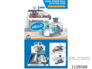 Push toys 2 colours mix (10PCS) with light with 3*AG3 electronic