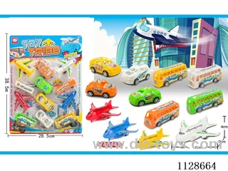 2 models of boomerang car + aircraft