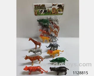 8pcs wild animal