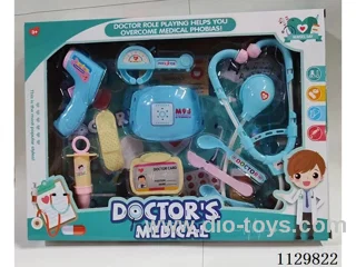Medical kit with light
