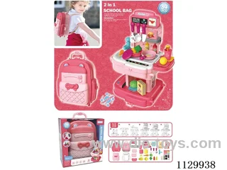 2 in 1 Cutlery Bag Red 34PCS
