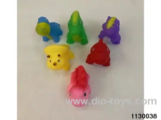 Vinyl toy with BB whistle