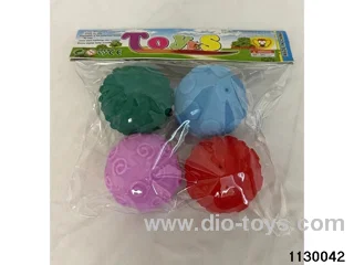 Vinyl toy with BB whistle