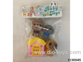 Vinyl toy set