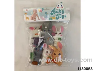 Vinyl toy with BB whistle