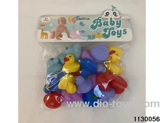 Vinyl toy with BB whistle