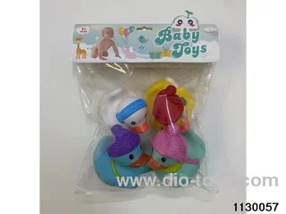 Vinyl toy with BB whistle