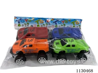 Pull Back Car 4 Colours Mixed