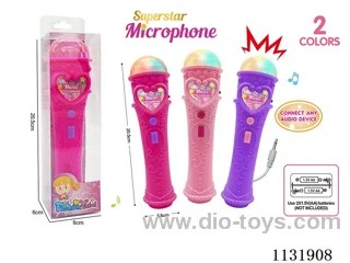 microphones with light/songs